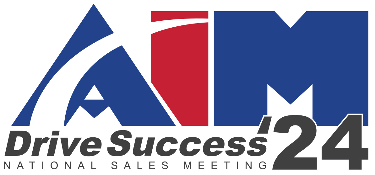 2024 Aim National Sales Meeting logo.